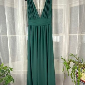 Forest Green Maxi Dress